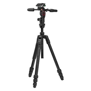 Compare Prices on the Manfrotto Befree GT PRO Aluminium Tripod Kit with 3-Way Head MKBFRTA4GTFB-3W