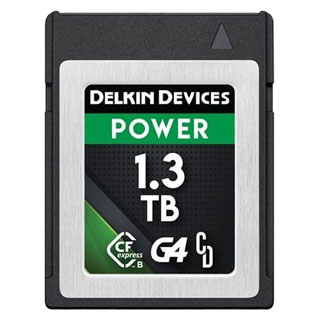Compare Prices on the Delkin 1.3TB POWER 1780MBs CFexpress Type B G4 Memory Card