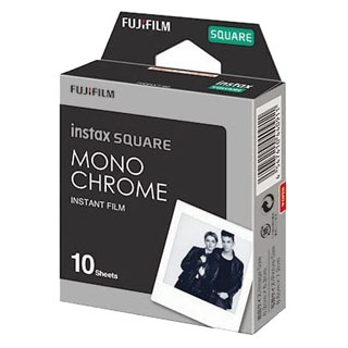 Compare Prices on the Fujifilm Instax Square Monochrome Film 10 Shot