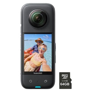 Compare Prices on the Insta360 X3 Camera With 64GB Card
