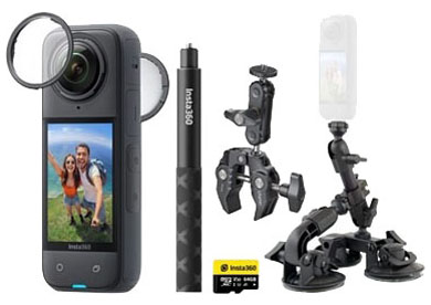 Compare Prices on the Insta360 X4 8K Action Camera Car Bundle