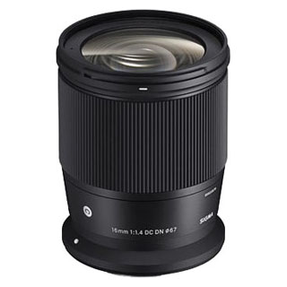 Compare Prices on the Sigma 16mm f1.4 DC DN Contemporary Lens (Canon RF Mount)