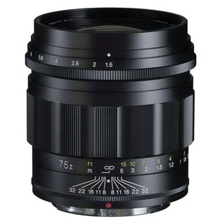 Compare Prices on the Voigtlander 75mm f1.5 Nokton Aspherical Lens (Nikon Z Mount)