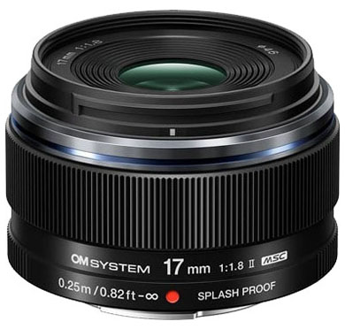 Compare Prices on the Olympus OM SYSTEM M.ZUIKO DIGITAL ED 17mm f1.8 II Lens