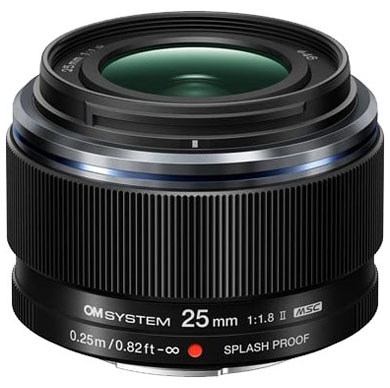 Compare Prices on the Olympus OM SYSTEM M.ZUIKO DIGITAL ED 25mm f1.8 II Lens