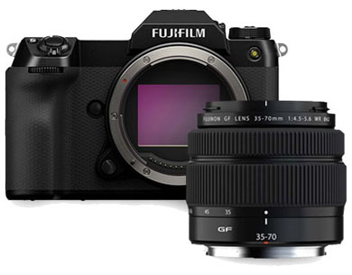 Compare Prices on the Fujifilm GFX 100S II Camera with 35-70mm Lens