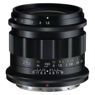 Compare Prices on the Voigtlander 28mm f1.5 Nokton Aspherical Lens (Nikon Z Mount)