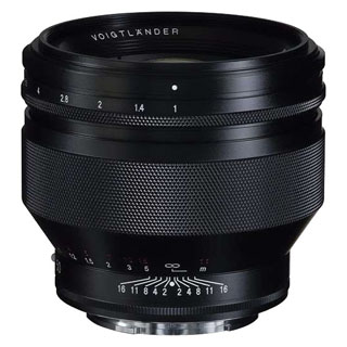 Compare Prices on the Voigtlander 50mm f1.0 Nokton Aspherical Lens (Sony E Mount)