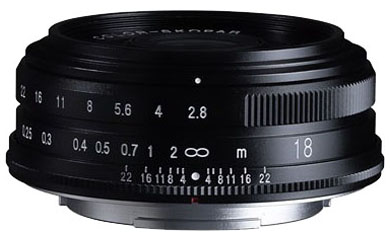 Compare Prices on the Voigtlander 18mm f2.8 Color-Skopar Lens (Fuji X Mount)