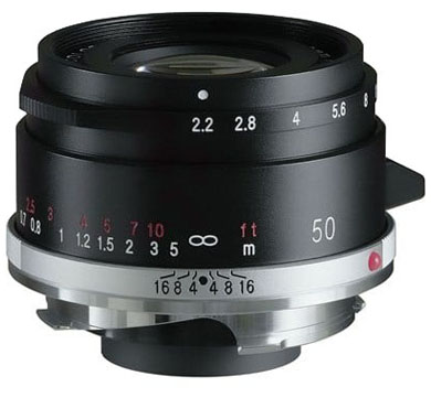 Compare Prices on the Voigtlander 50mm f2.2 VM Color Skopar Lens (Leica M Mount)