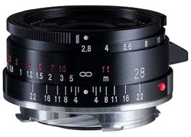 Compare Prices on the Voigtlander 28mm f2.8 VM Color-Skopar Asph Type II Lens (Leica M Mount)
