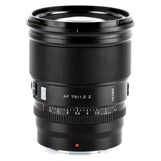 Compare Prices on the Viltrox 75mm f1.2 AF Pro (Nikon Z Mount) APS-C Lens