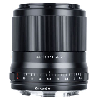 Compare Prices on the Viltrox 33mm f1.4 AF (Nikon Z Mount) APS-C Lens