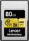 Lexar 80GB Professional Type A 900MBs Gold CFexpress Card best UK price