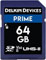 Delkin 64B PRIME 280MBs SDXC V60 Memory Card best UK price