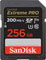 Sandisk 256GB Extreme Pro 200MBs SDXC Card best UK price