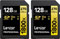 Lexar 128GB 1800x Professional UHS-II SDXC Card Twin Pack best UK price