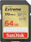 Sandisk 64GB Extreme 170MBs SDXC Card best UK price