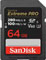 Sandisk 64GB Extreme Pro 280MBs (100MBs) UHS-II V60 SDXC Card best UK price