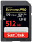 Sandisk 512GB Extreme Pro 170MBs SDXC Card best UK price