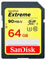 Sandisk 64GB Extreme 90MBs SDXC Card best UK price