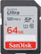 Sandisk 64GB Ultra 120MBs SDXC Card best UK price